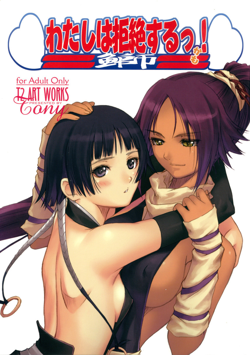 shihouin yoruichi and sui-feng (bleach) drawn by tony_taka