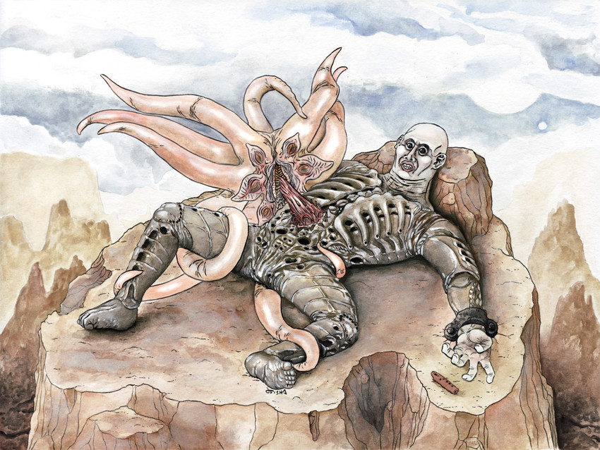 engineer, trilobite, and lv-223 (alien and 2 more) drawn by jfish