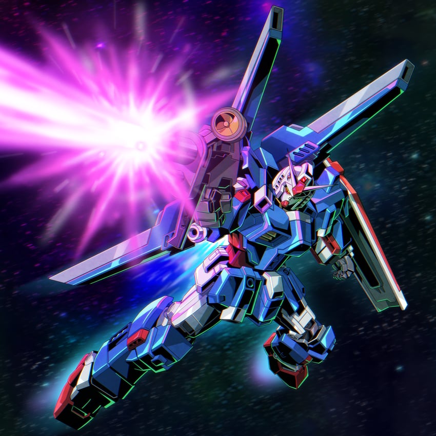 forever gundam (gundam and 1 more) drawn by ibuki_sakura_(sgw_v07)