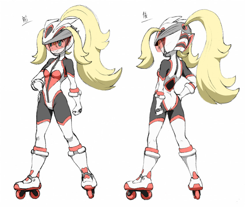 korrina (pokemon and 1 more) drawn by aozame_takao