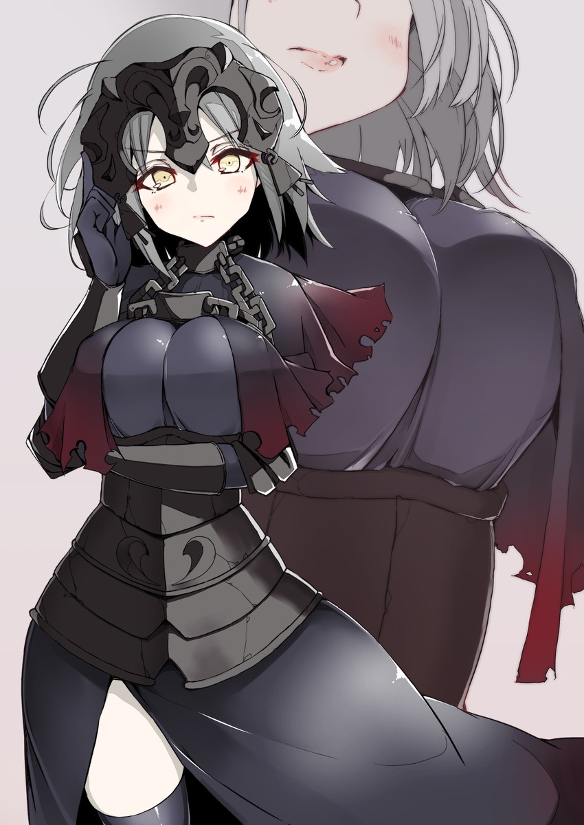 jeanne d'arc alter (fate and 1 more) drawn by kobo_(cobo_0609)