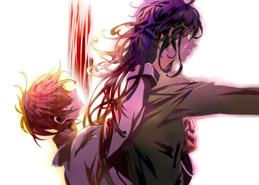 koro-sensei, yukimura aguri, and original reaper (ansatsu kyoushitsu) drawn by iroiro_irohah
