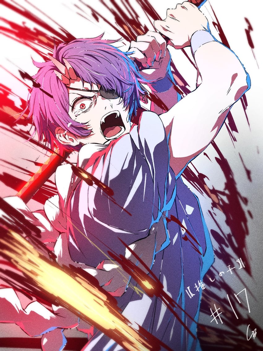 narushima melt and kizami (oshi no ko and 1 more) drawn by 4b-enpitsu