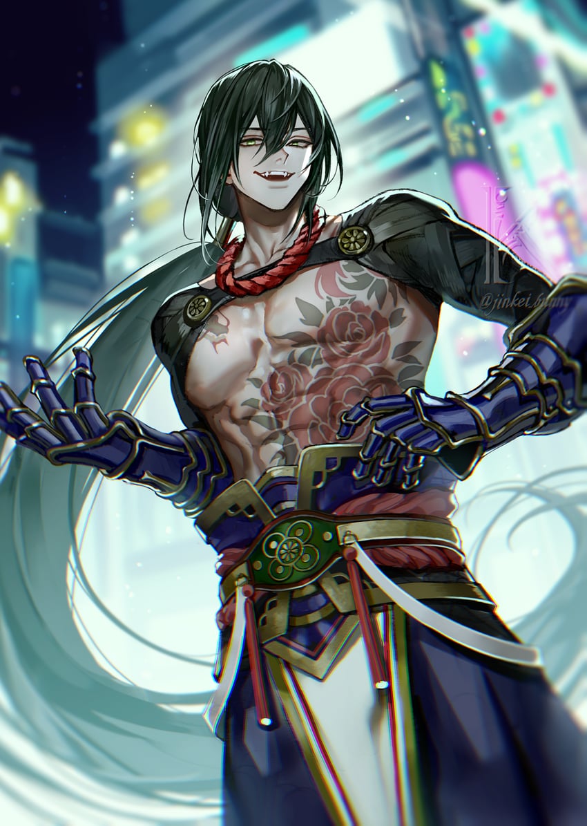 yan qing (fate and 1 more) drawn by koshika_rina