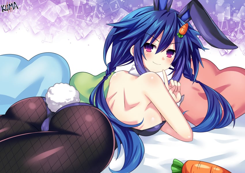 ankokuboshi kurome (neptune and 1 more) drawn by lewdkuma