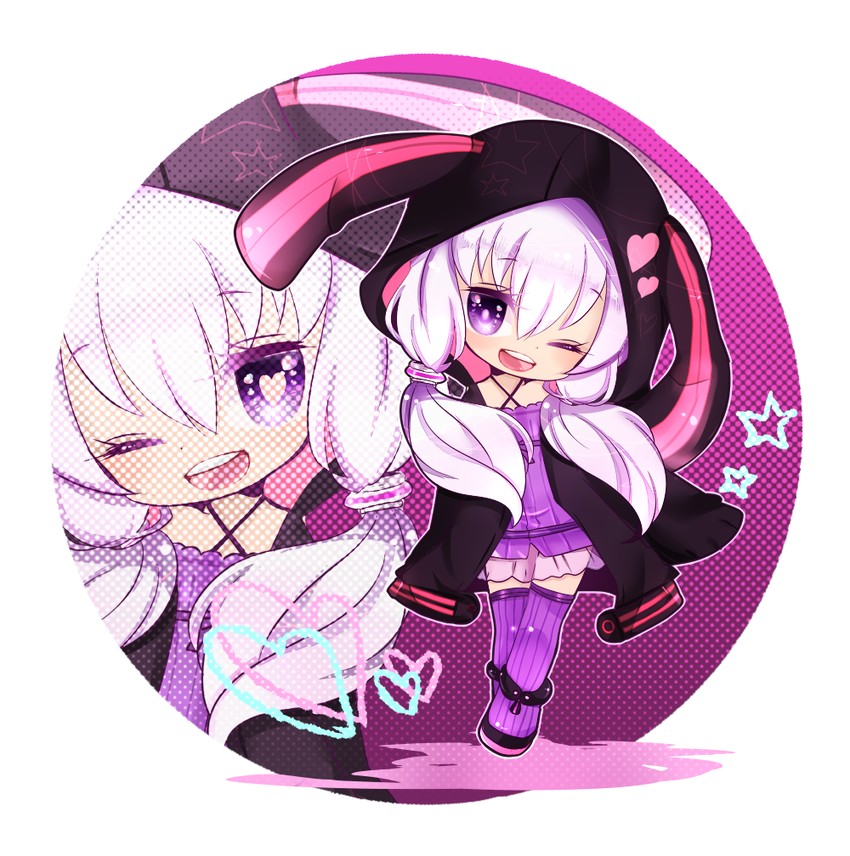 yuzuki yukari (vocaloid and 1 more) drawn by mami_(sweetcandy)