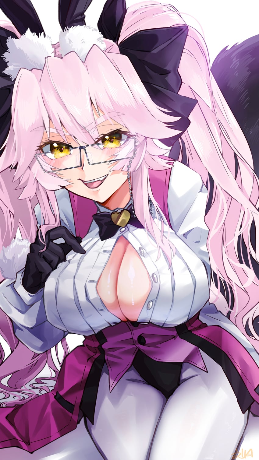 tamamo and koyanskaya (fate and 1 more) drawn by fumizuki_kazuhito