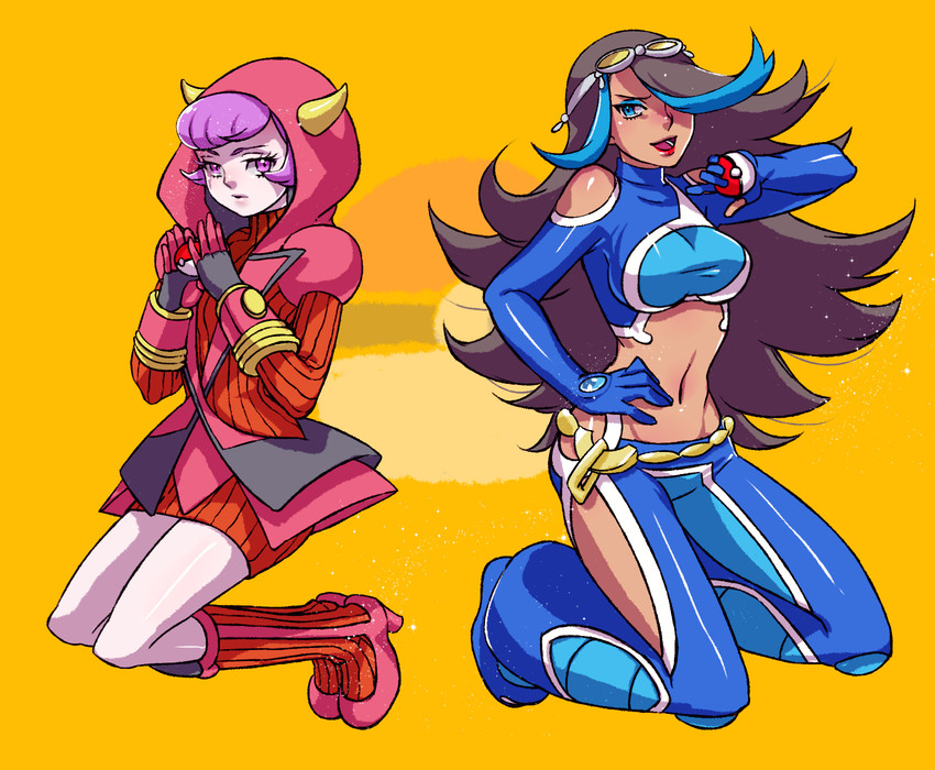 courtney and shelly (pokemon and 1 more) drawn by n09142
