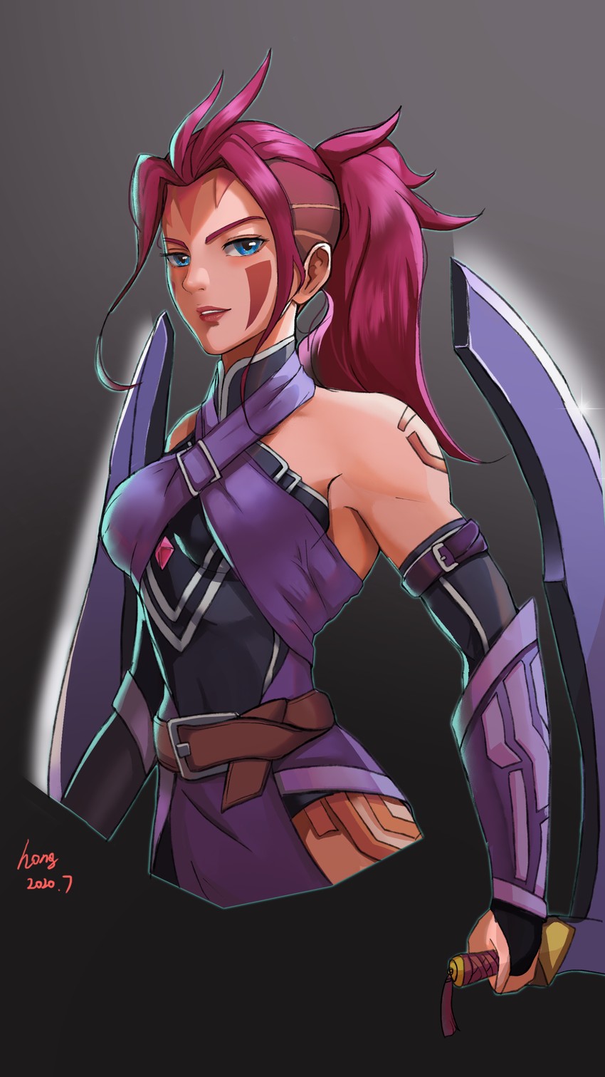 wei and anti-mage (dota and 1 more) drawn by hongweiyueyueniao
