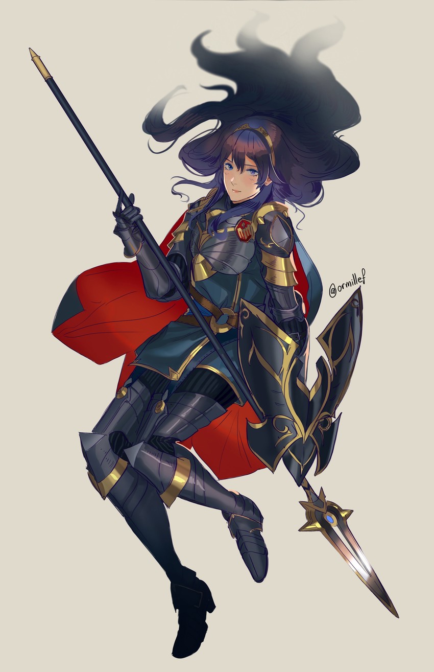 lucina (fire emblem and 2 more) drawn by ormille