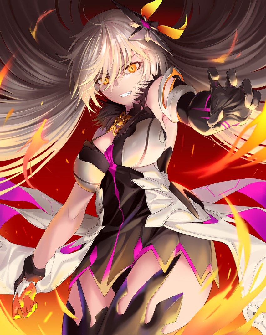 kiana kaslana (honkai and 1 more) drawn by huyou_(awegk)