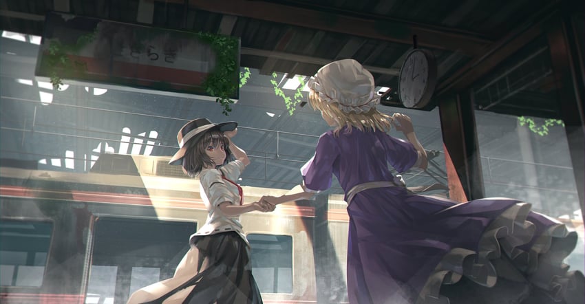 usami renko and maribel hearn (touhou and 1 more) drawn by ryosios