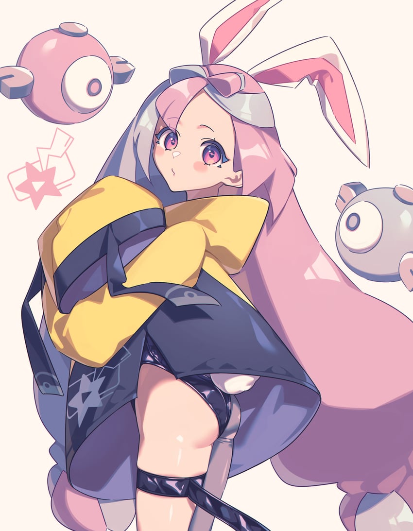 iono and magnemite (pokemon and 1 more) drawn by miri_(cherryjelly)