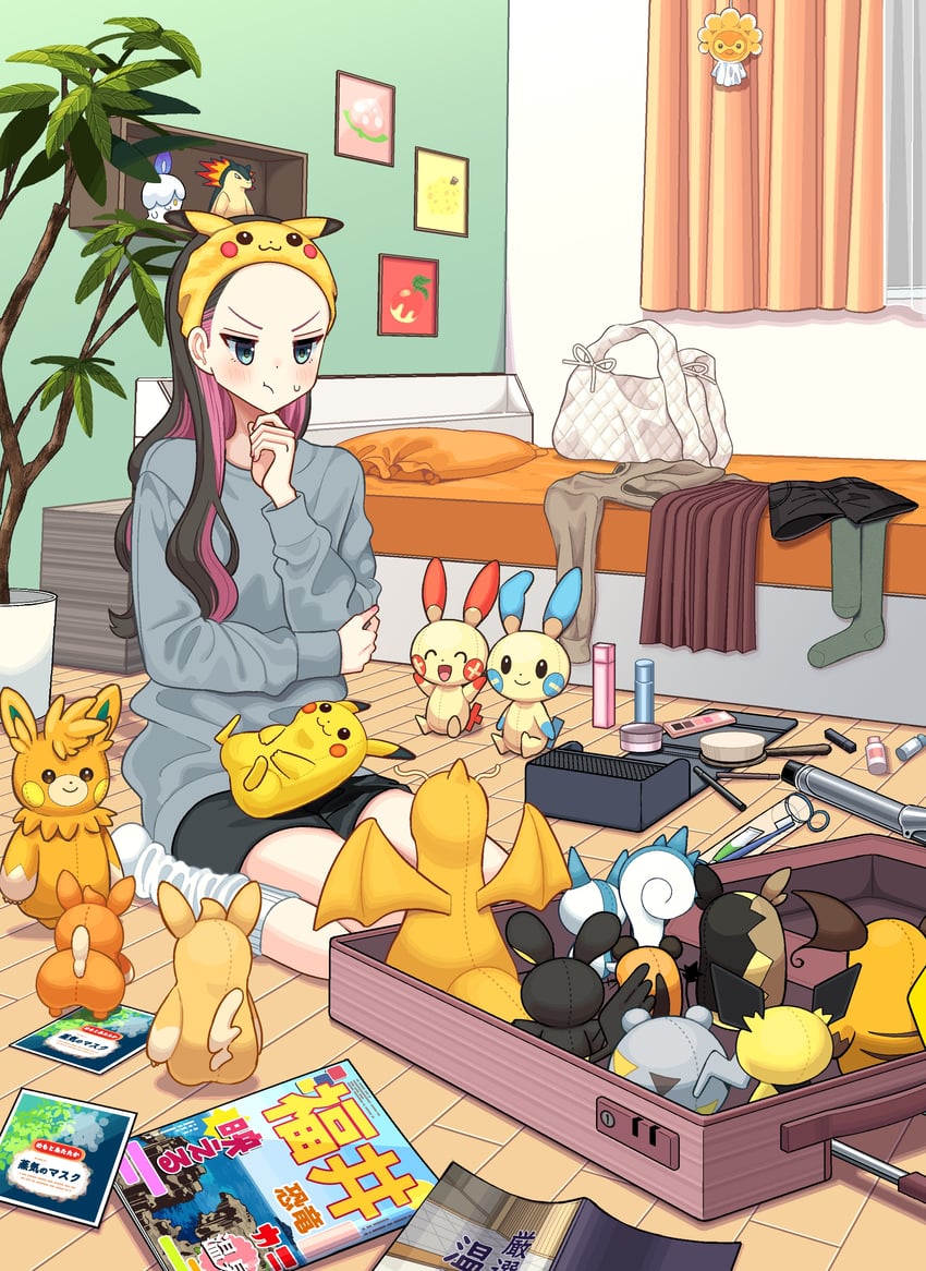 pikachu, morpeko, pichu, litwick, raichu, and 12 more (original and 1 more) drawn by momeox2