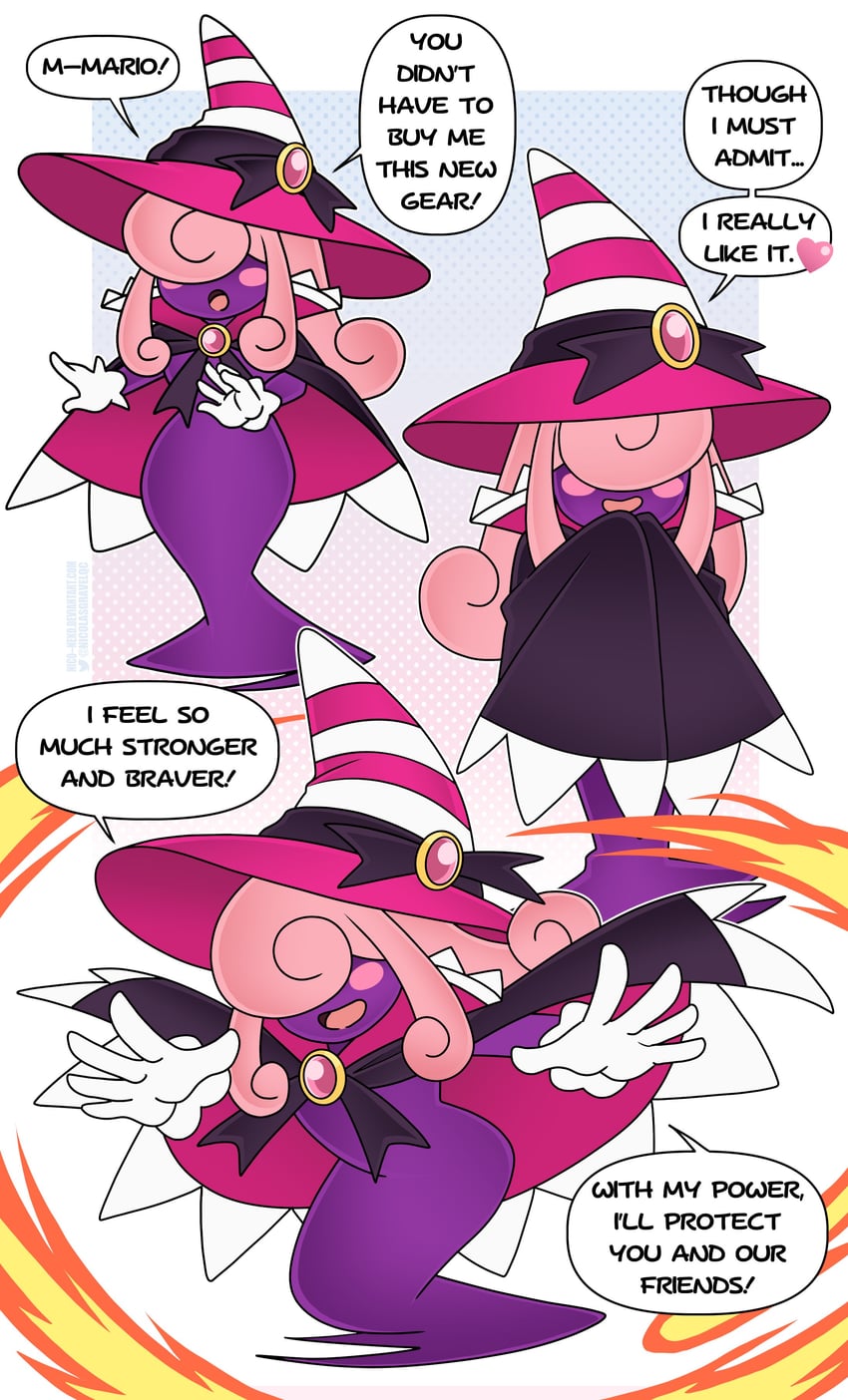 vivian (mario and 2 more) drawn by nico-neko