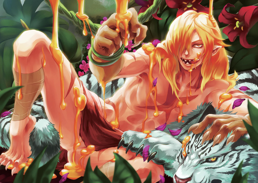 viral (tengen toppa gurren lagann) drawn by rebasashi