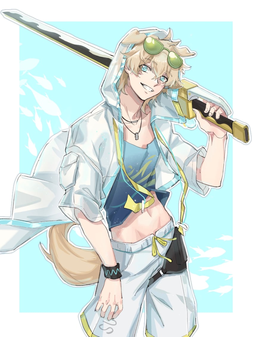 tequila (arknights) drawn by shijie_diyi_ke'ai_de_gg