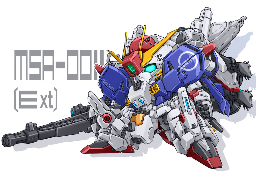 ex-s gundam (gundam and 1 more) drawn by karukan_(monjya)