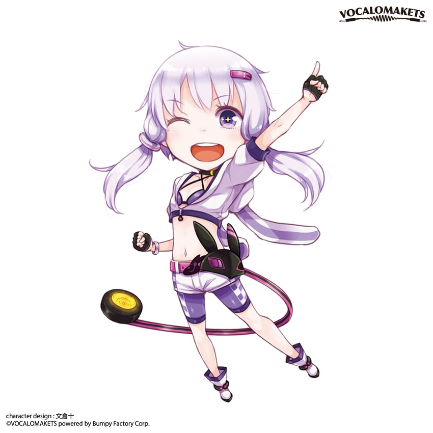yuzuki yukari (vocaloid and 1 more) drawn by ayakura_juu