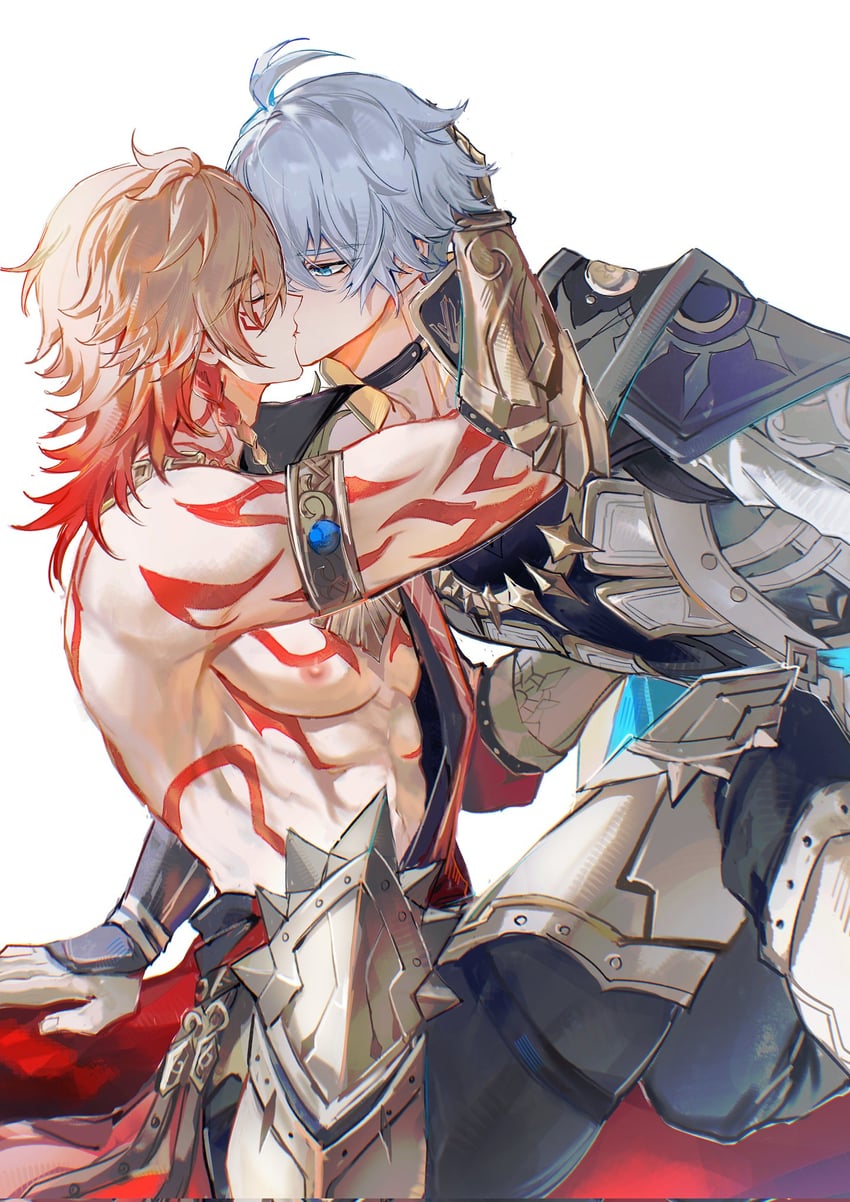 phainon and mydei (honkai and 1 more) drawn by qiaose33912