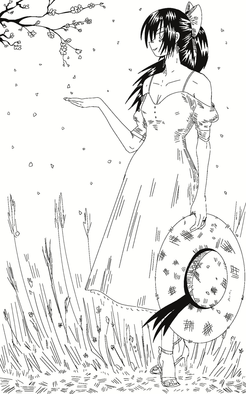 noihara himari (omamori himari) drawn by drawfag