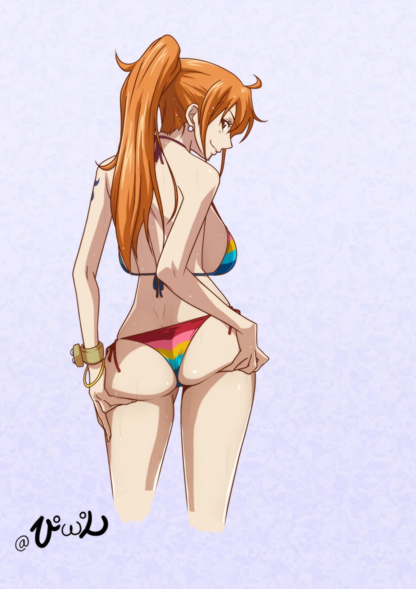 nami (one piece and 1 more) drawn by kyabakurabakufu