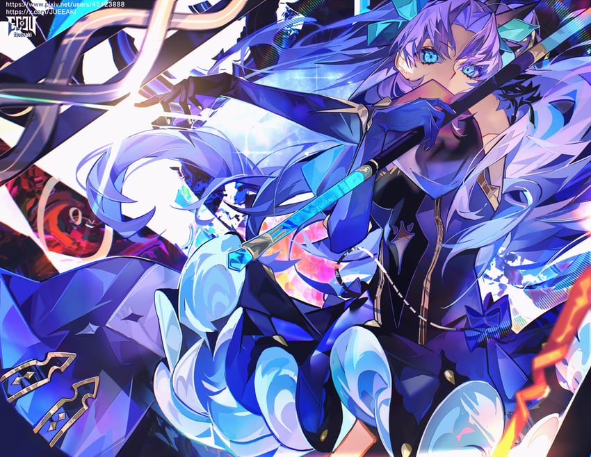 ereshkigal and space ereshkigal (fate and 1 more) drawn by eeju