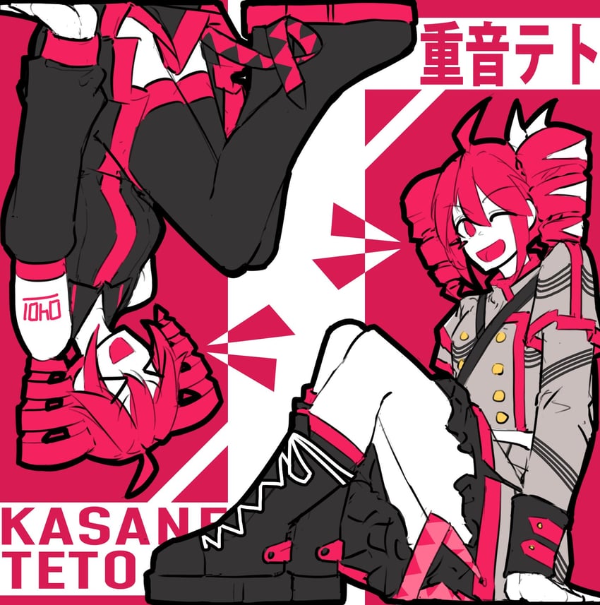 kasane teto (utau and 1 more) drawn by corporalblake