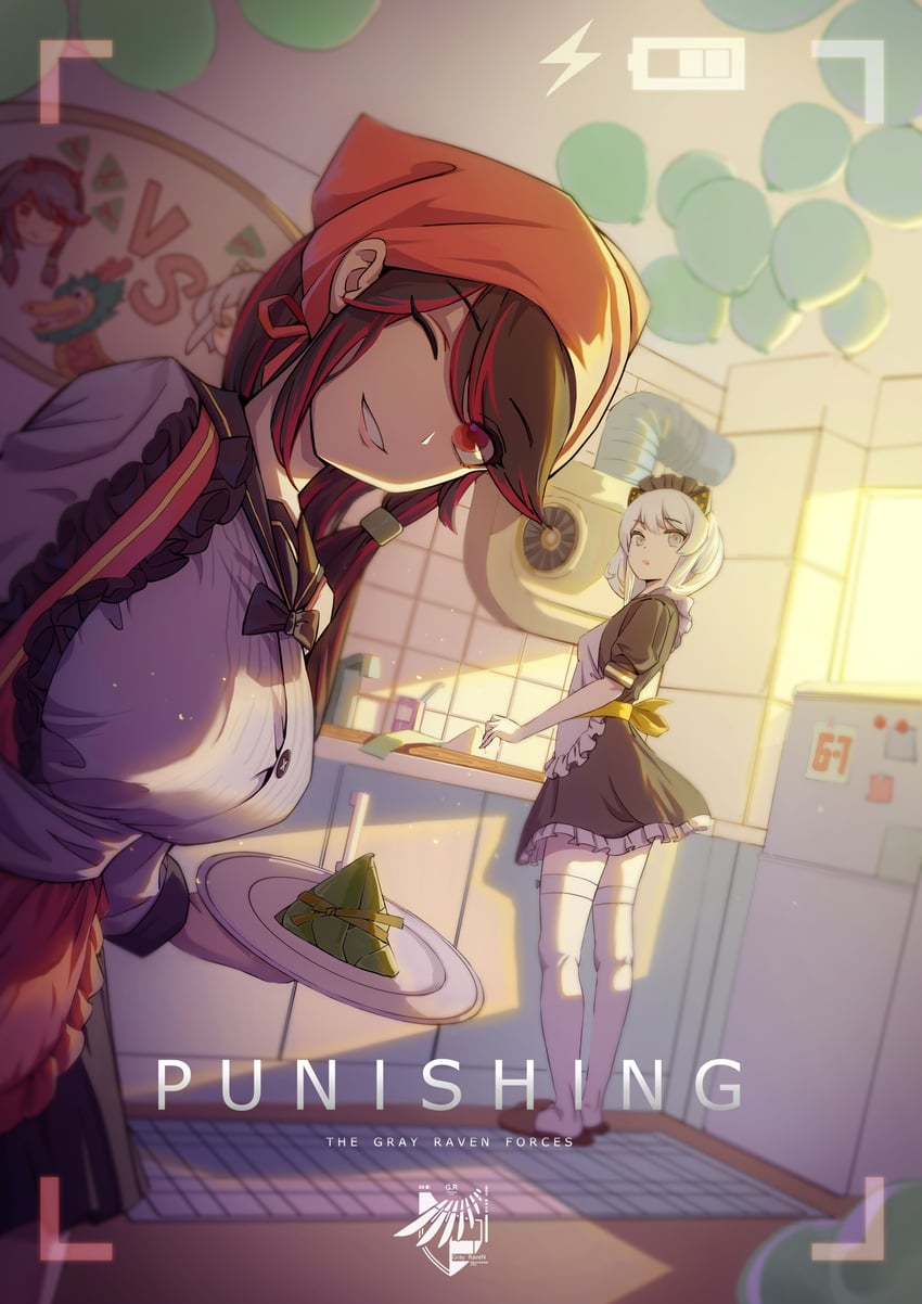 lucia, karenina, lucia: lotus, and karenina: blast (punishing: gray raven) drawn by blackcat_enjia