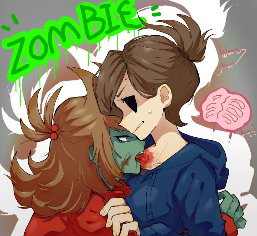 tord, tom, tori, and tamara (eddsworld) drawn by slippers909