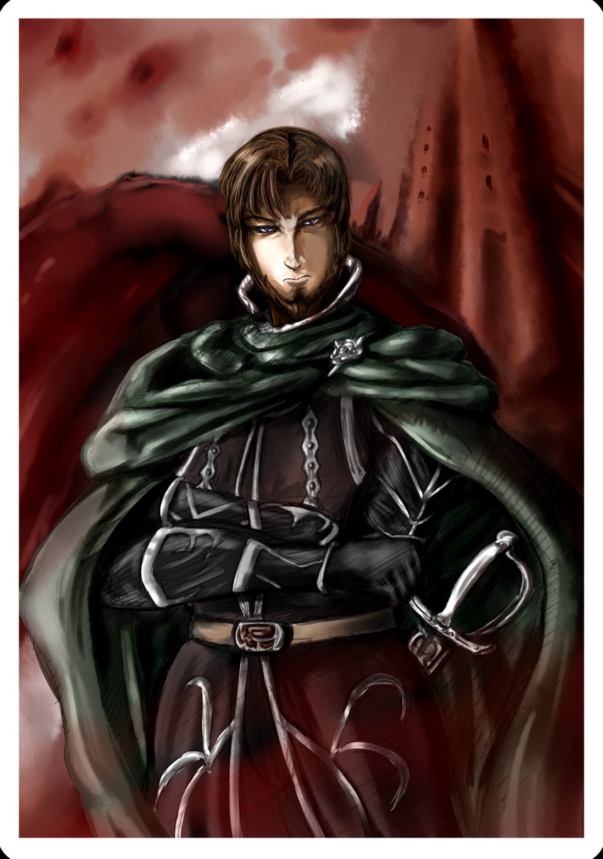 corwin of amber (the chronicles of amber) drawn by deskull
