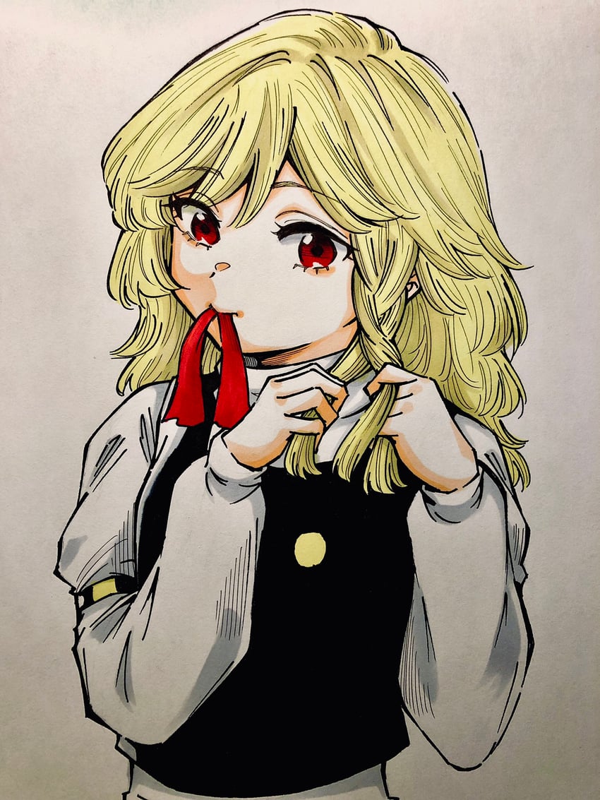 kirisame marisa (touhou and 1 more) drawn by s590220