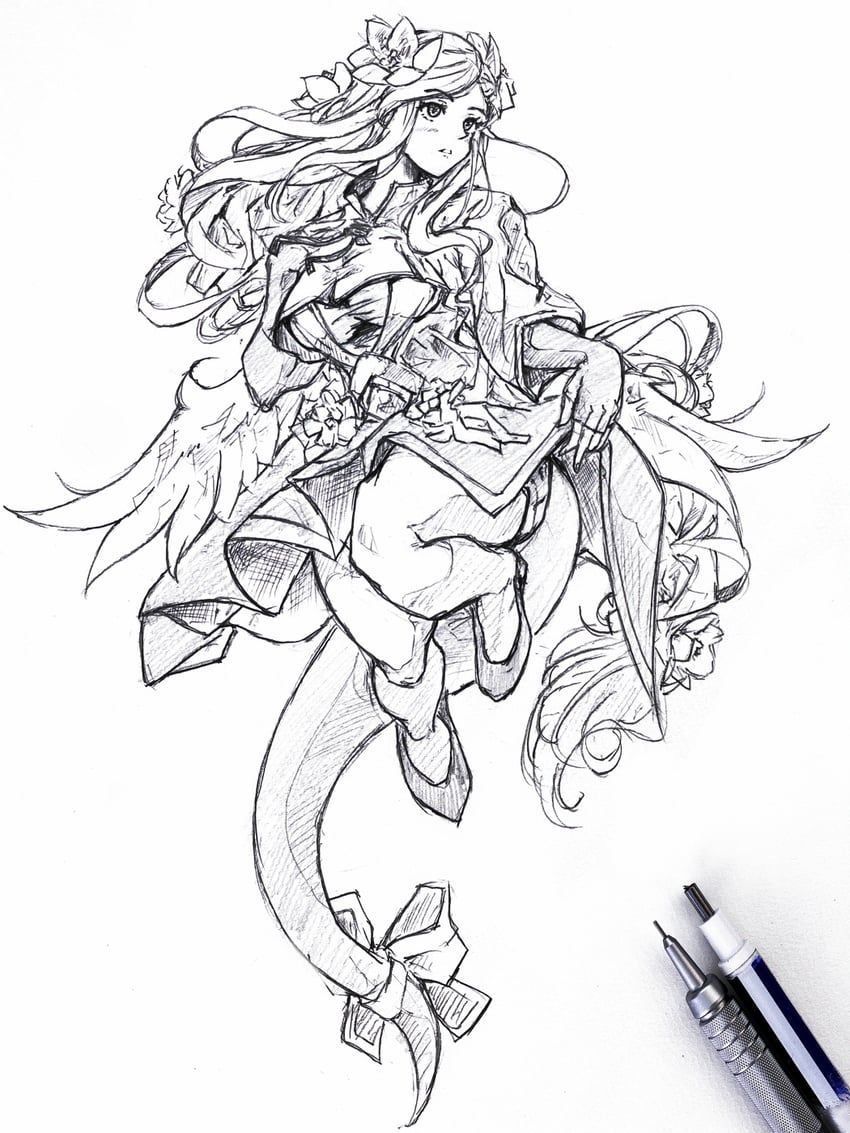 dizzy and queen dizzy (guilty gear and 1 more) drawn by nt50