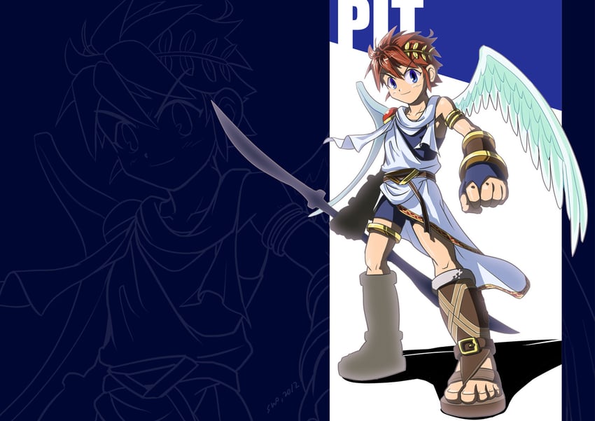 pit (kid icarus and 1 more) drawn by pxl_(pxltw)