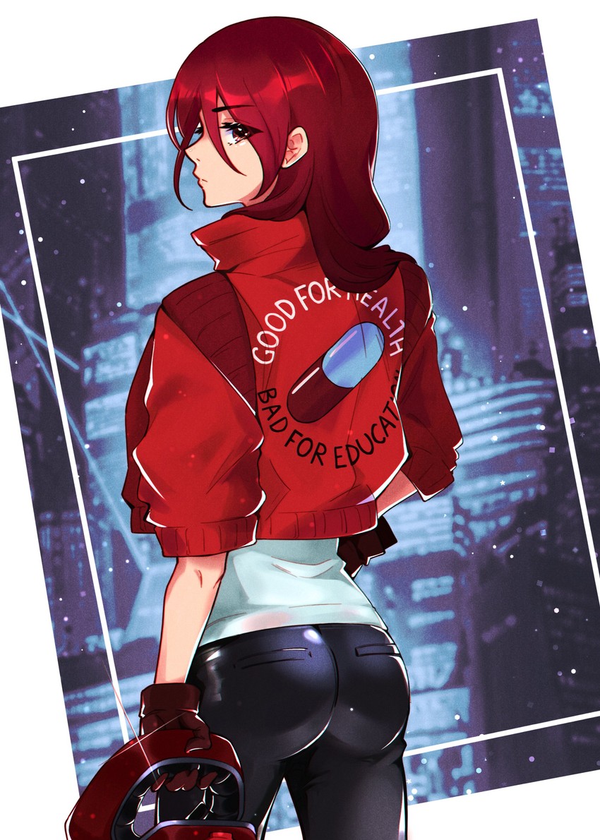kirijou mitsuru and kaneda shoutarou (persona and 2 more) drawn by emi_star