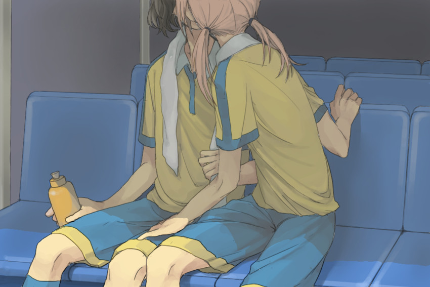 kirino ranmaru and shindou takuto (inazuma eleven and 1 more) drawn by sii_41