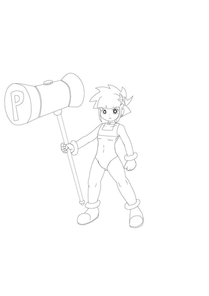 matsubara kaoru and powered buttercup (powerpuff girls z) drawn by achthenuts