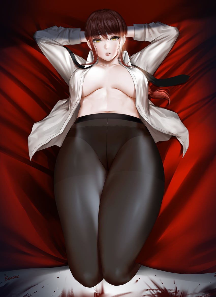 makima (chainsaw man) drawn by easonx