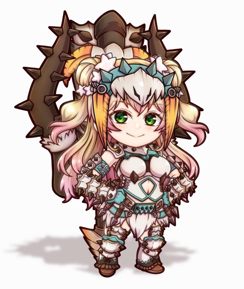 momosuzu nene (hololive and 2 more) drawn by miloku