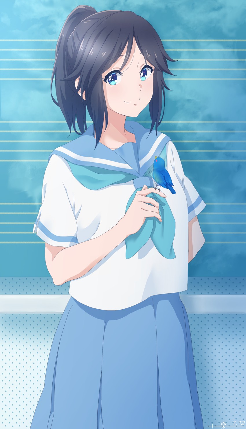 kasaki nozomi (hibike! euphonium and 1 more) drawn by raku_rakugaki
