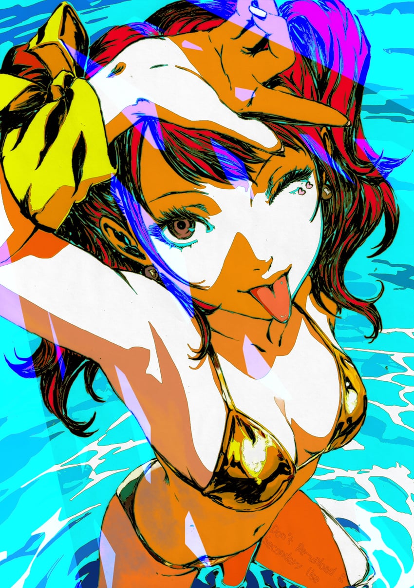 kujikawa rise (persona and 1 more) drawn by oeilvert_fft