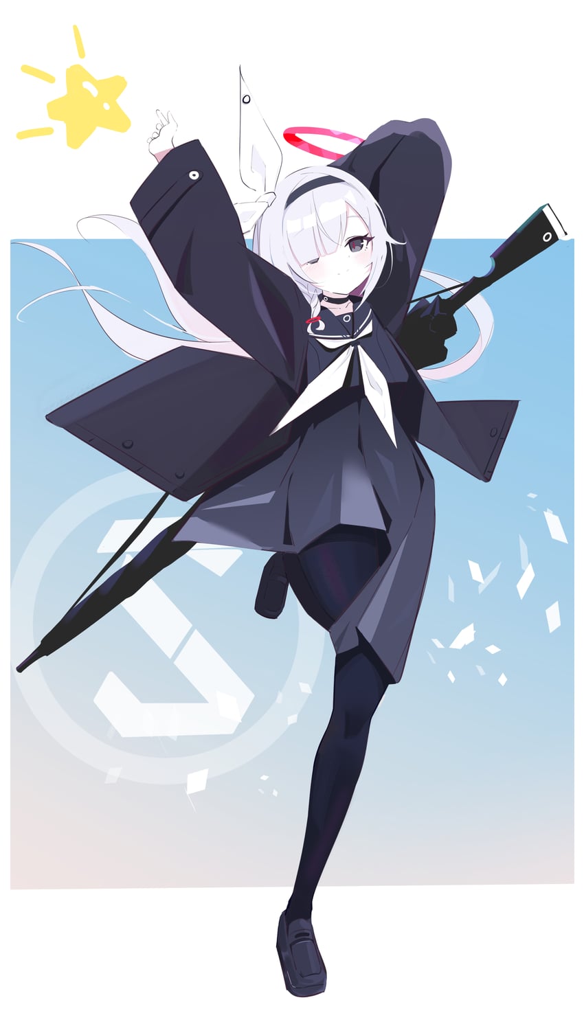 plana (blue archive) drawn by yi_zhi_kewu_de_shuita