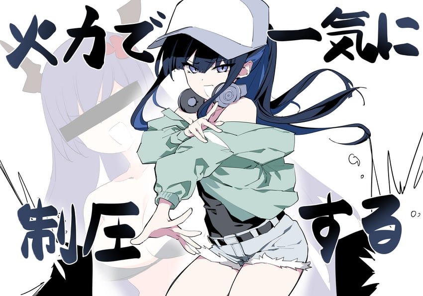 saori, ch'en, and ishigami shizuka (blue archive and 1 more) drawn by kinbakuman