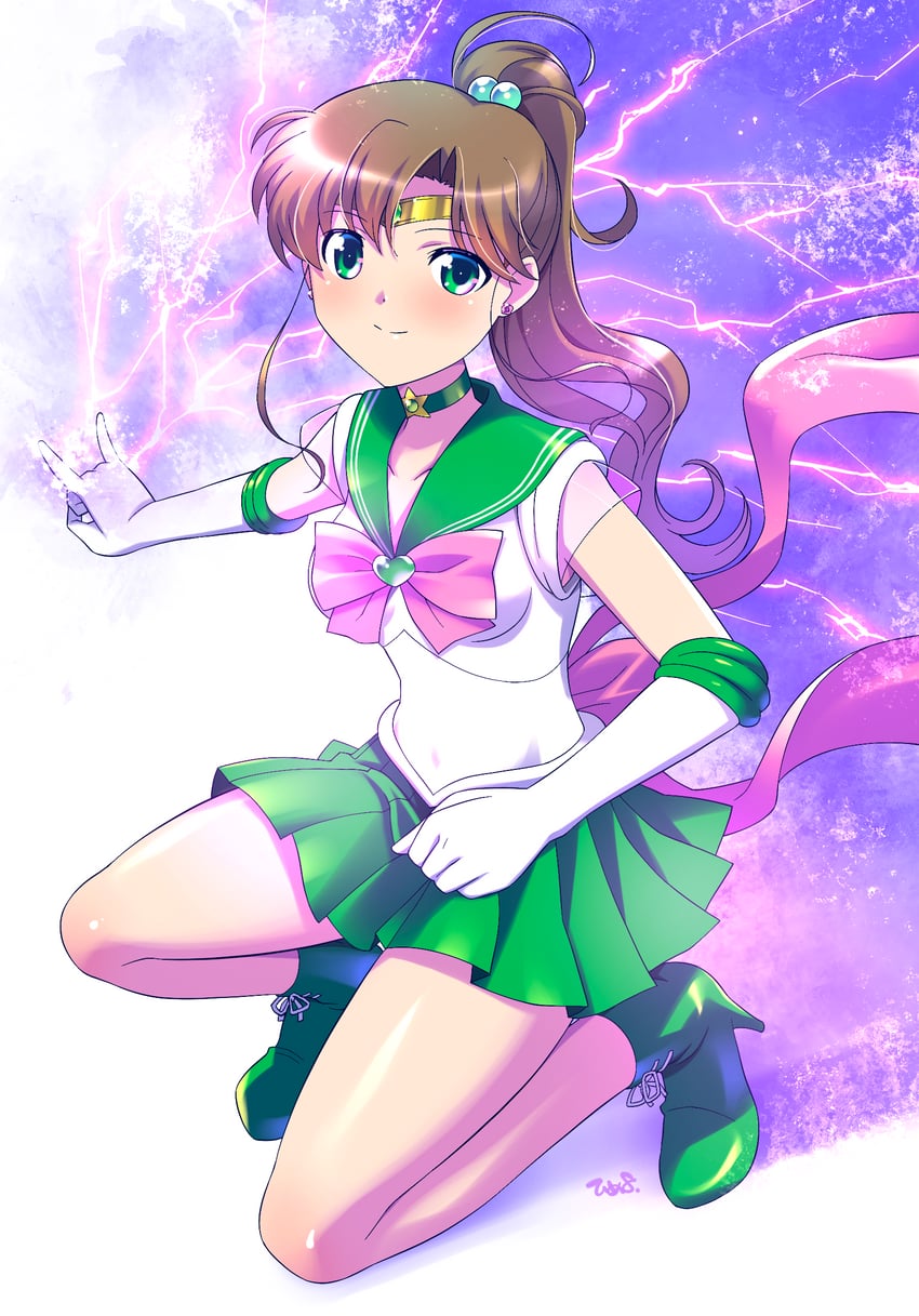 kino makoto, sailor jupiter, and super sailor jupiter (bishoujo senshi sailor moon) drawn by himehachi_(hime8manga)