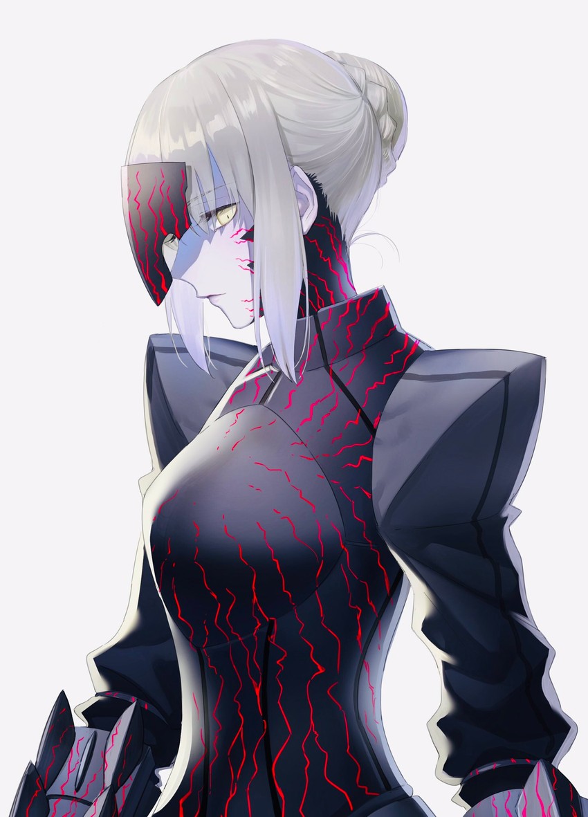 artoria pendragon and saber alter (fate and 2 more) drawn by nipi27