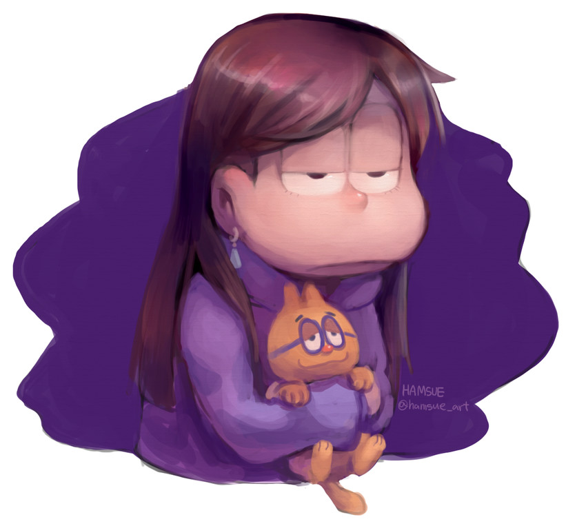 matsuno ichimatsu, esper nyanko, and ichiko (osomatsu and 1 more) drawn by hamsue