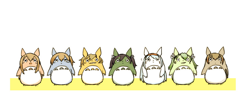 kaga, akagi, zuikaku, shoukaku, souryuu, and 2 more (kantai collection and 2 more) drawn by satoshi_(peso727)