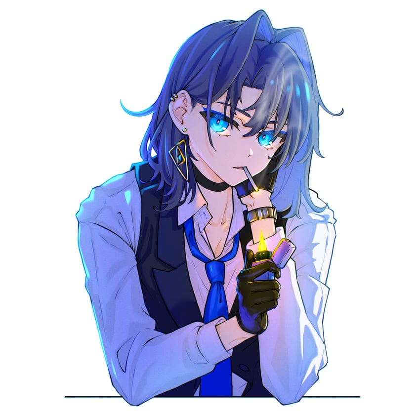 ouro kronii (hololive and 1 more) drawn by yuutomeh
