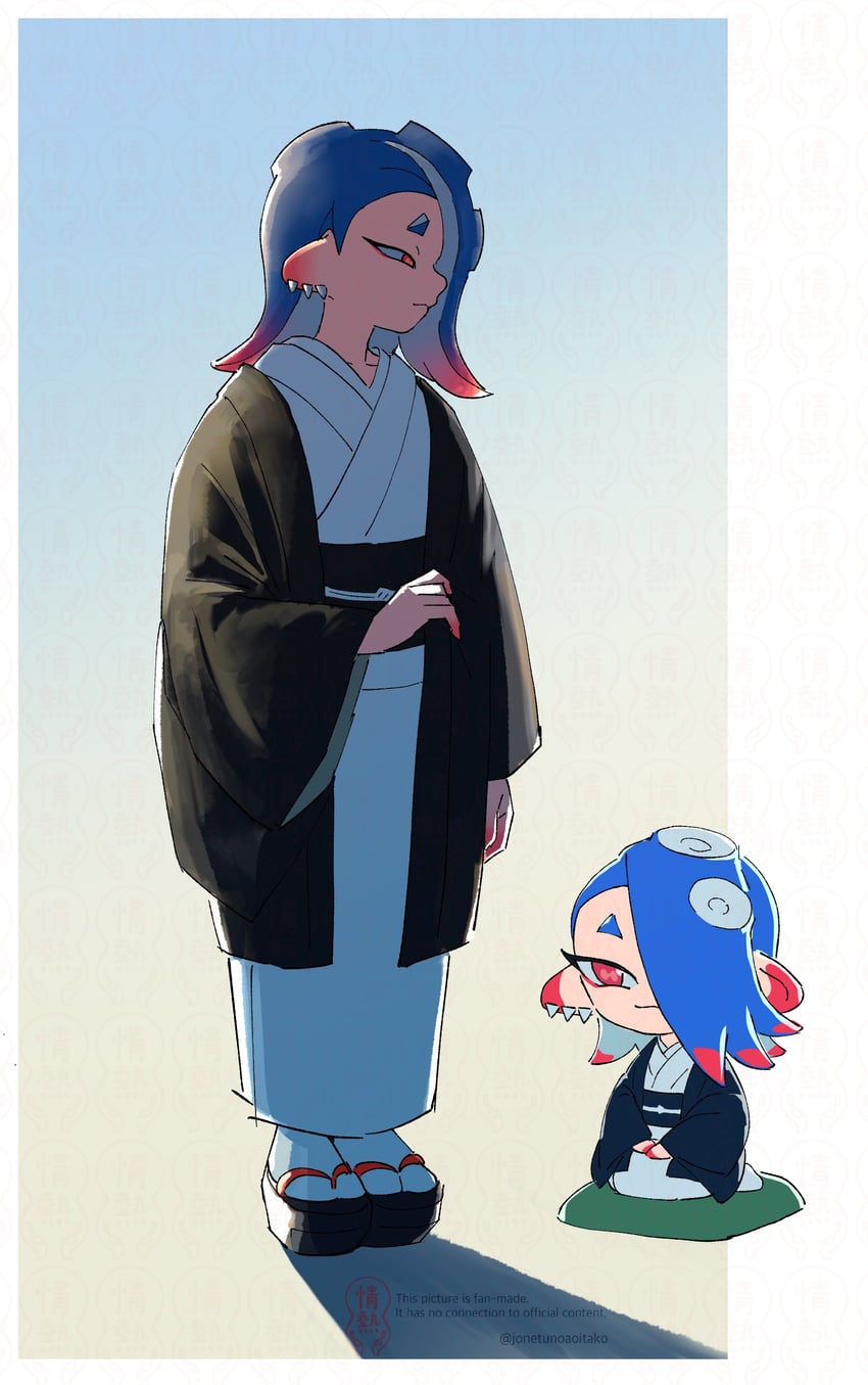 shiver (splatoon and 1 more) drawn by jounetsu_(jonetunoaoitako)