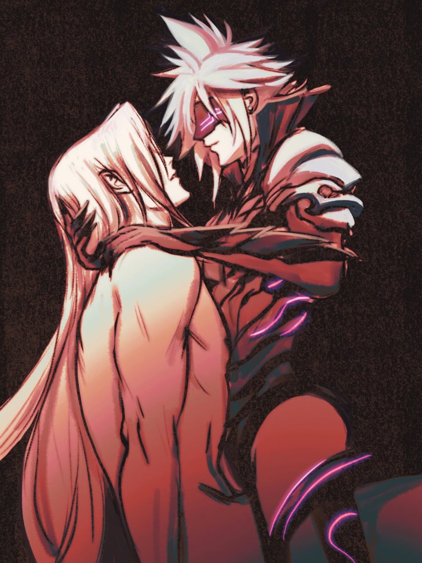 cloud strife and sephiroth (final fantasy and 2 more) drawn by chocobowings